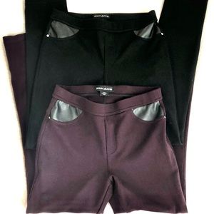 NWOT 2 DKNY stretch skinny pants for price of 1.